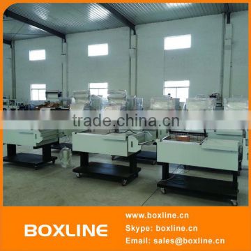 Manual small shrink wrapping machine