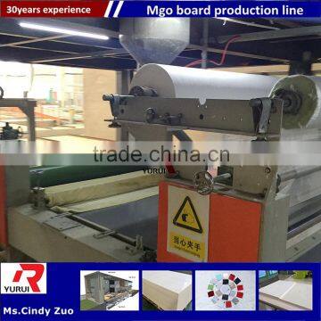 mgo partition board making machine/mgo sandwich wall panel forming machine