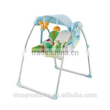 Electric baby rocking chair musical baby bouncer adjustable baby swing chair