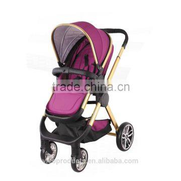 2016 china baby factory high quality deluxe baby stroller 3-in-1