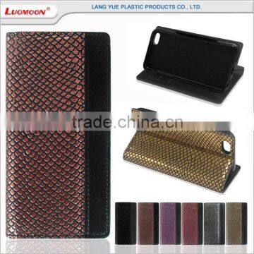 with stand function card slot scales pattern pu leather case for lenovo vibe s1 a606 A P K S 1 2 3 4 5 6 7 8 9 0