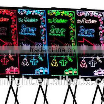 New Invention 2016 Best Sell 60*40cm Acrylic Led Writing Board photo-5