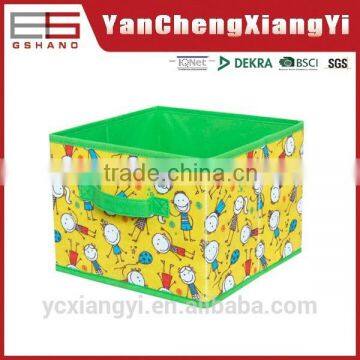 TNT fabric open covered Storage boxes for kids , for comestic ,for clothing