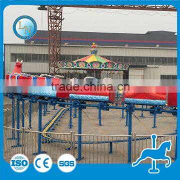 Outdoor Playground Park Train Ride Amusement Mini Roller Coaster