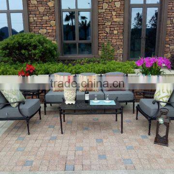 Garden furniture cast aluminum furniture