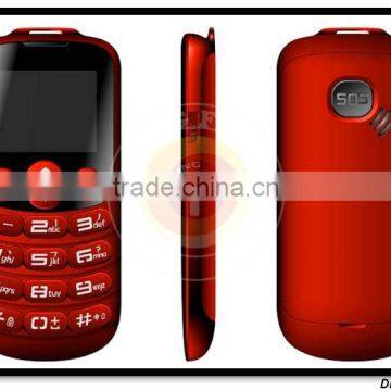 Cheapest Big Keyboard Unlocked MTK6260M Big Font Wap Gprs Gsm Quad Band FM SOS 1.8inch Elder Cell Phone T08 photo-4