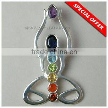 CHAKRA ANGEL 925 SILVER PENDANT