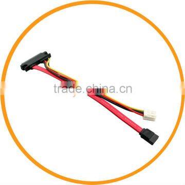 15+7 Pin Power Data to 4 pin IDE Power SATA Date Cable 20cm from dailyetech