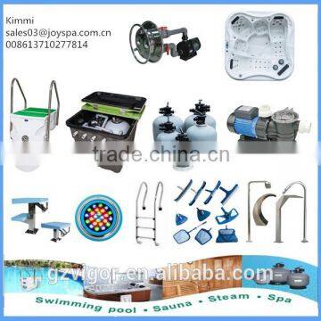 Pool project pool equipment sand filter /pump/pool cleaning accessories /pool disinfection