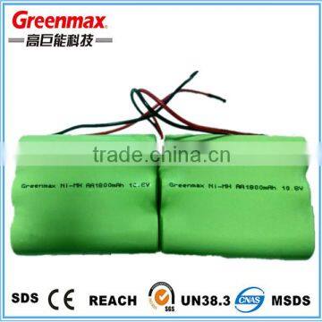 Factory manufacture aa 1800mah nimh battery pack