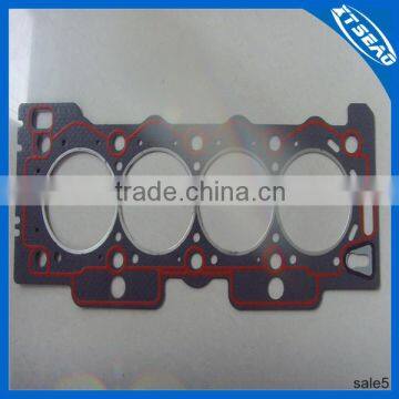 Two cylinder motorcycle engine head gasket