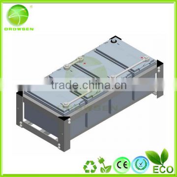 Anti Rust Flat Packed Battery Display Rack for 12V 200Ah