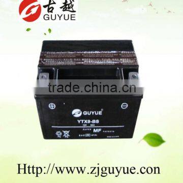 12v 8ah maintenance free battery used on motor