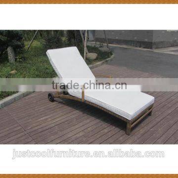 Rattan Sun Bed Lounge Garden Furniture