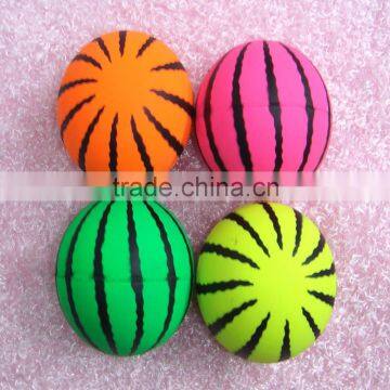 factory direct sale 6cm mini fluorescent rubber foam ball