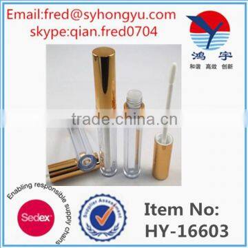 Plastic Lipgloss Tube Cosmetic Packaging