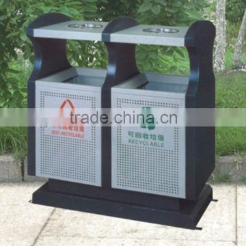 guangzhou outdoor ash bin with ashtray