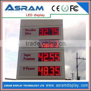 10 inch 8.888 gas station led price sign for sale 12inch 8.889/10 red/blue gas station price led sign