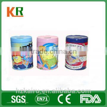 Tinplate Customized Cereal Tin Box