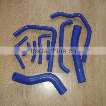 SILICONE RADIATOR&HEATER HOSE FOR TOYOTA LANDCRUISER HDJ80 1990-1997 blue