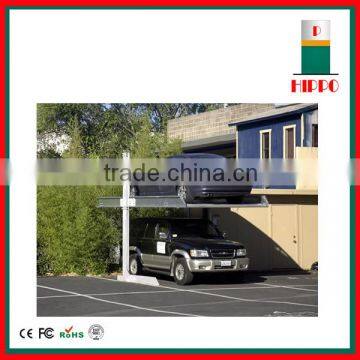 High Quality Two Post Double Platform Car Parking Elevator