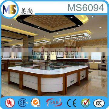 Sunglasses kiosk in shopping mall, kiosk design