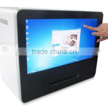 Capacitive Touch 16:9 21.5" Desktop Intel Advertising Player with Photo Printer