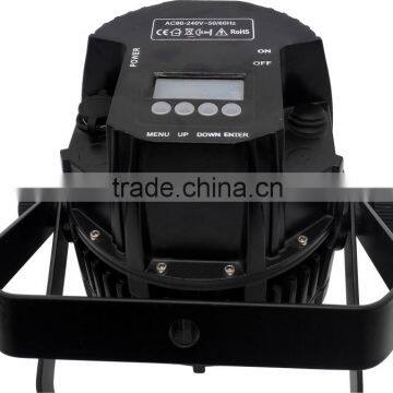 Three Years Warranty IP65 Rechargeable IR Wireless DMX Battery Powered Par Can 6in1 RGBWAUV 9*18w LED Waterproof Par Light photo-6