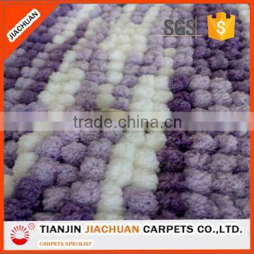 loop pile polyester microfiber chenille mat