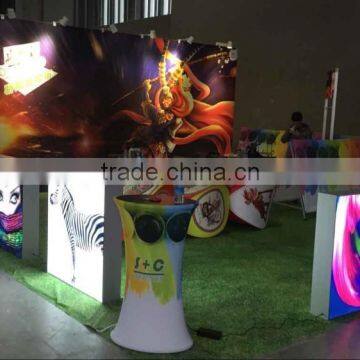 Haining Printing Led Light Fabric Frame Material photo-2