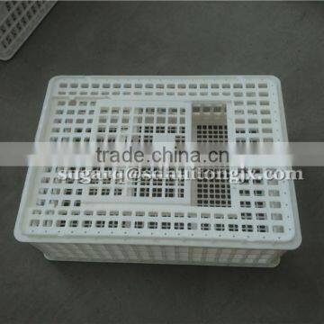 Plastic poultry transport cages for chicken cage