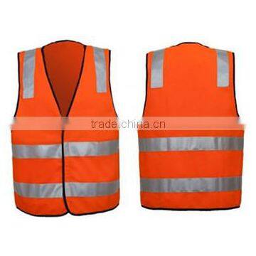 Orange Reflective Safety Vest