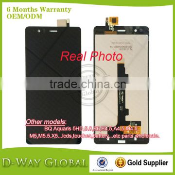 Hot selling Pantalla LCD+Tactil for BQ E5 lcd Mobile phone lcd for BQ Aquaris E5 0760 0858 0759 0982 LCD touch screen display