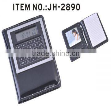 Dongguan Factory Promotional Gifts Ring Binders Portfolio, Leather Zipper Folder photo-3