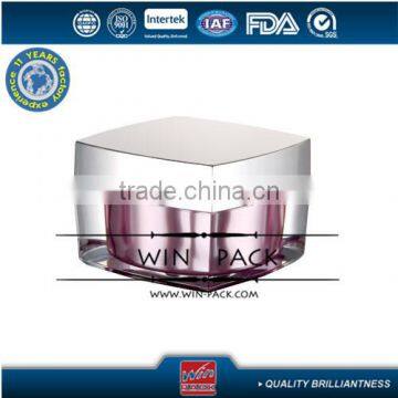 15g 20g 30g Top Material Square Glass Jar, Acrylic Cream Jar photo-4