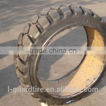 28x18x22 Press-on solid forklift tire