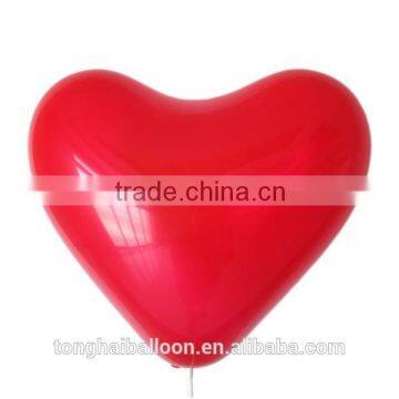 Good quality natural latex heart balloon for party decration