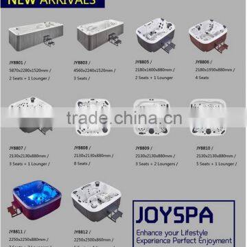 Europe Best Seller Strong Hydro Mini Spa Pool With Balboa System photo-3