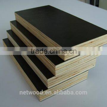 poplar core wbp glue black film faced plywood