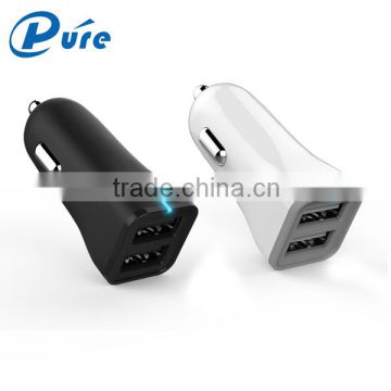 New products on china market output DC5.0V\2.4A usb travel charger Stable performance cell phone car charger portable cleverly d