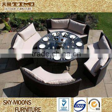 new high quality rattan furniture set balcony table chairs(TC059)