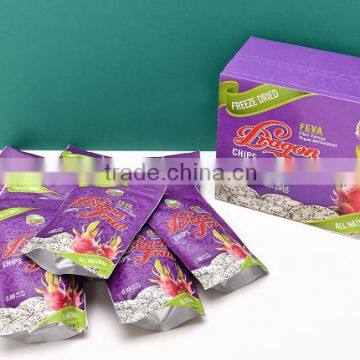 Freeze Dried Dragon Fruit Chips From Vietnam With Sugar Free/ Freeze Dried Fruit Chips photo-2