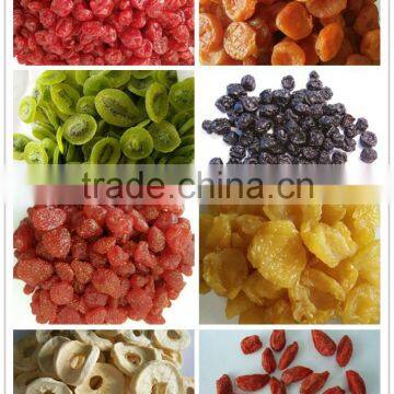 2016 new crop dried fruits preserved pear/peach/kiwi/blueberry/strawberry/dried raspberry cherry