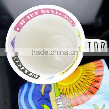 OEM Mug with Photo Print/Dye Sublimation Promotion Mug with Photo Printed