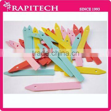 4 Inch Gardening Plastic Assorted Colour Pointed Plant Label Plant Tag photo-2