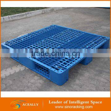 Warehouse 4 entry industrial plastic pallet heavy duty for sale Chinese pallet company