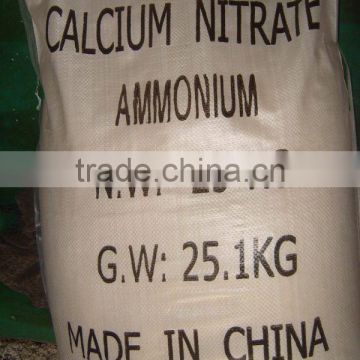 Nitrogen fertilizer calcium ammonium nitrate (CAN)