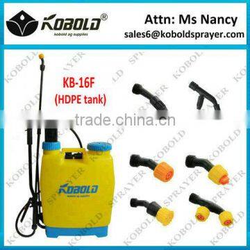 (KB-16F) 16L Hand backpack knapsack sprayer for high tree