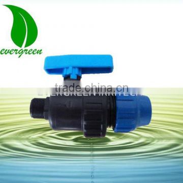 PE male thread valve