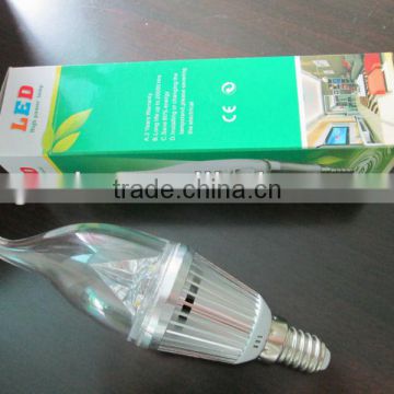 led candle lamp e14 dimmable 220 V